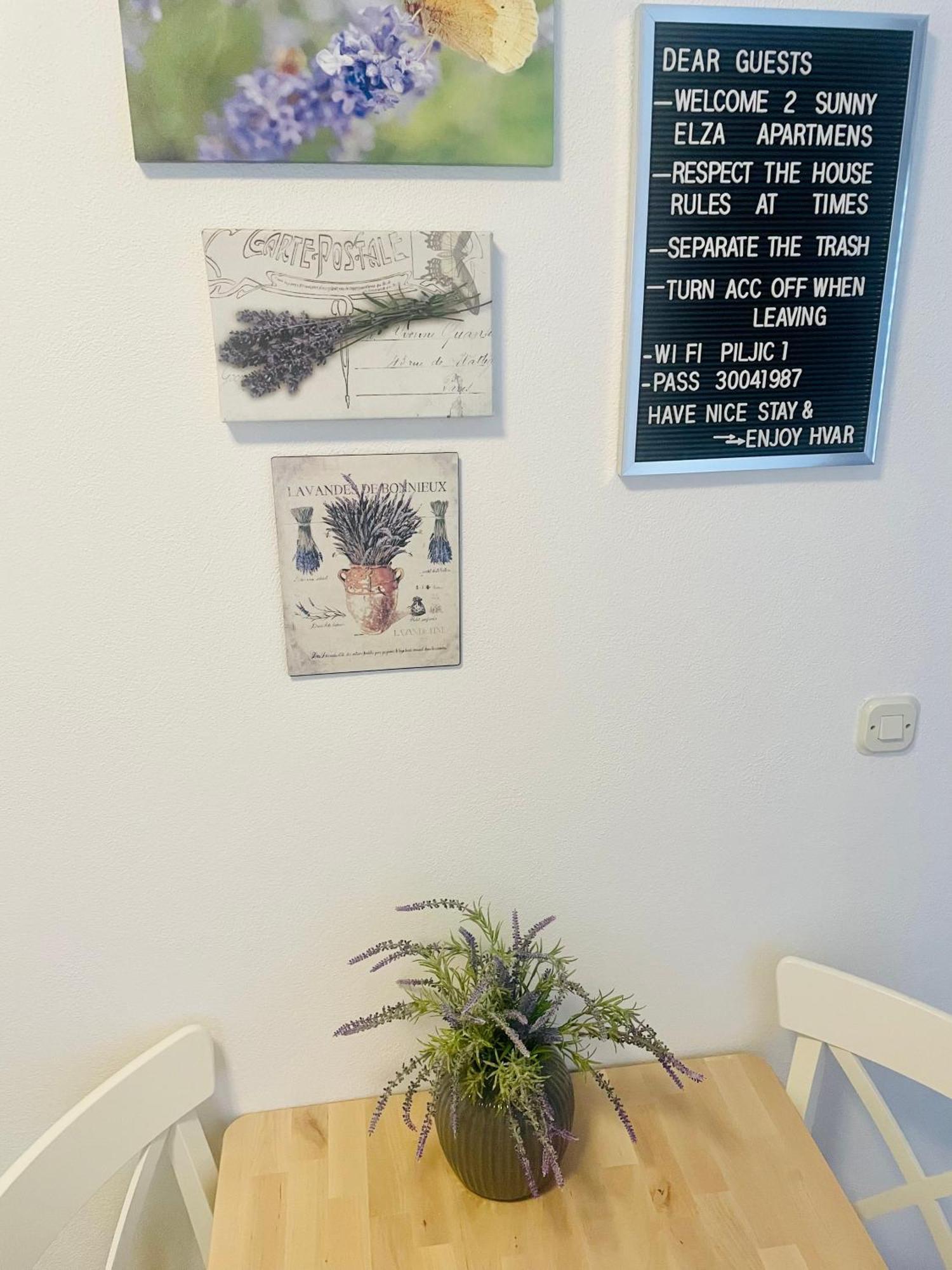 Apartments Sunny Elza Đảo Hvar Ngoại thất bức ảnh